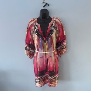 Silky neon electric dress (free shipping)